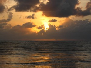 Newell Beach sunrise